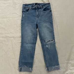 -Kut from the Kloth Straight Leg Cropped Jeans-